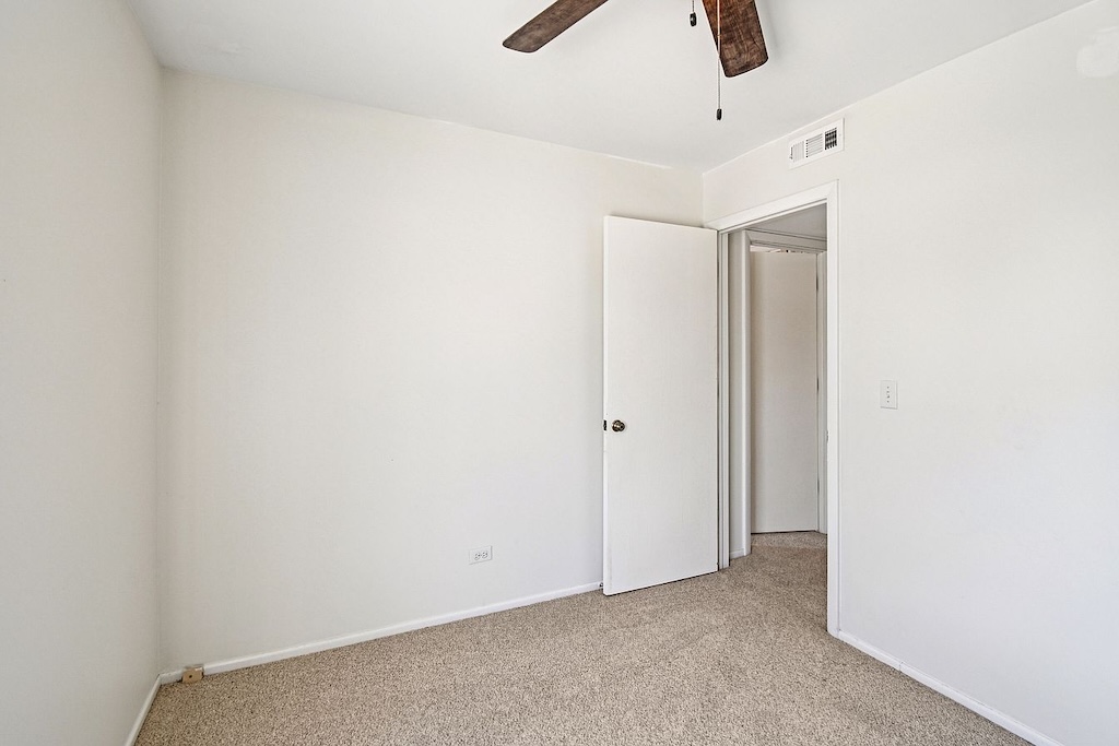 Office room before staging