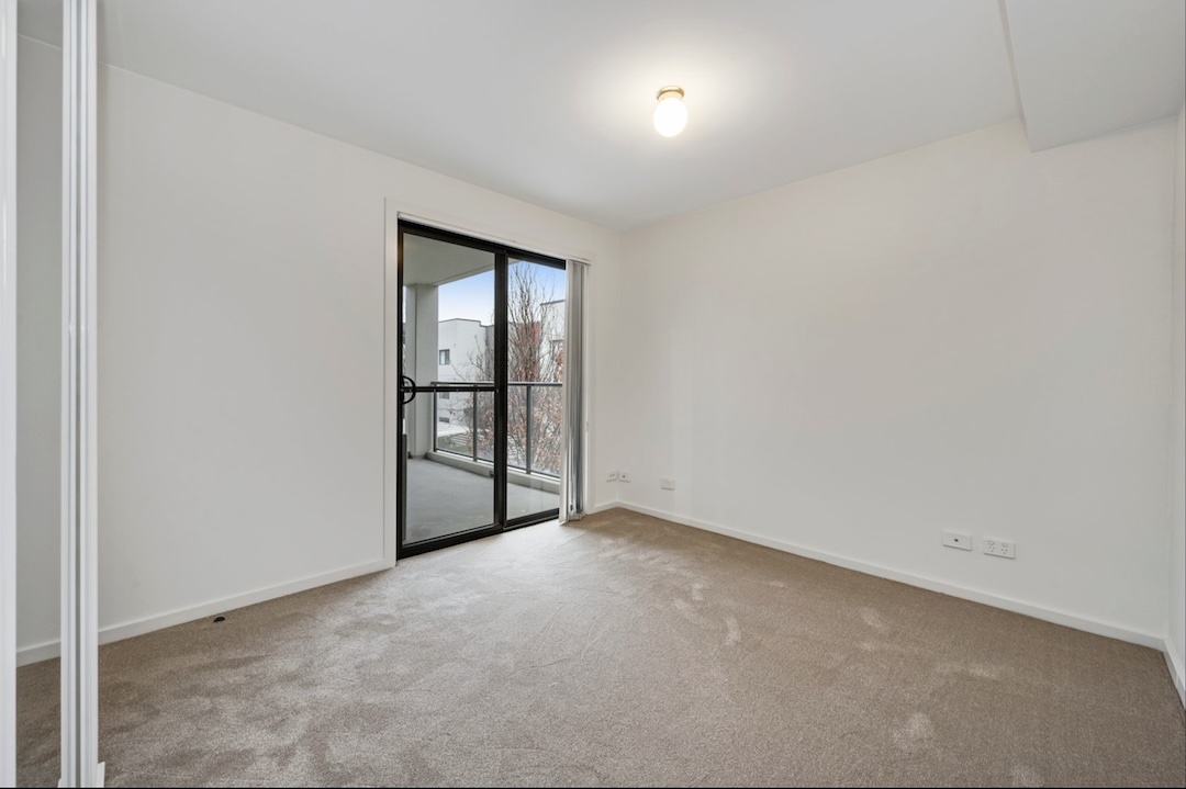 Balcony bedroom before staging